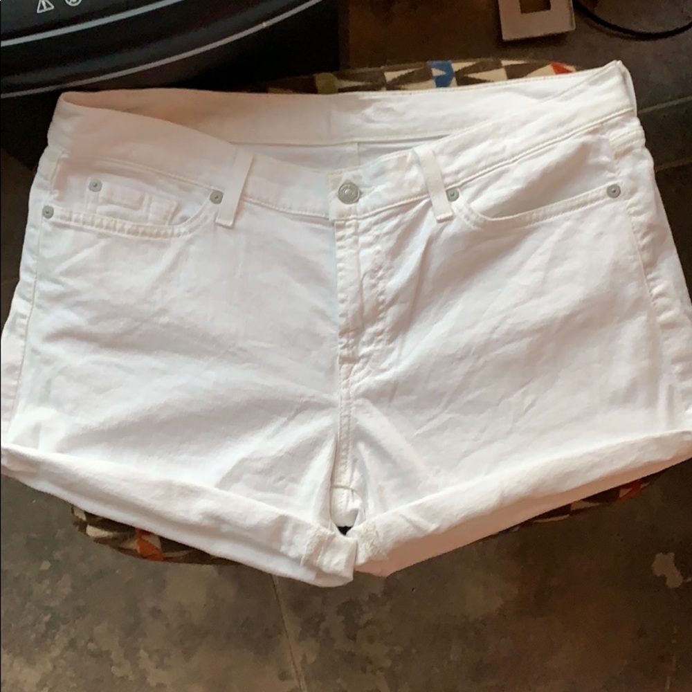 7 for all Mankind denim shorts